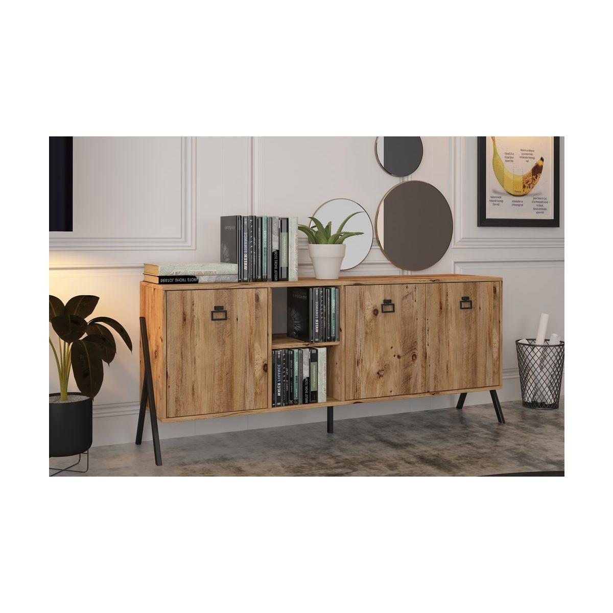 Yanke Sideboard, Light Wood – image 4