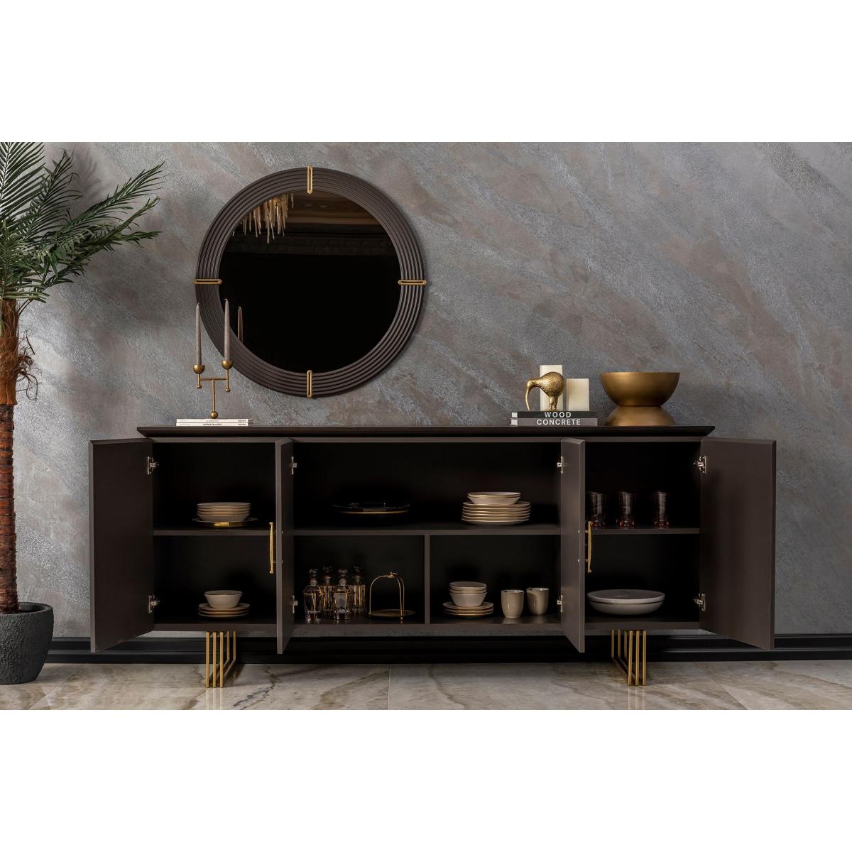 Madrid Sideboard, Dark Wood – image 2