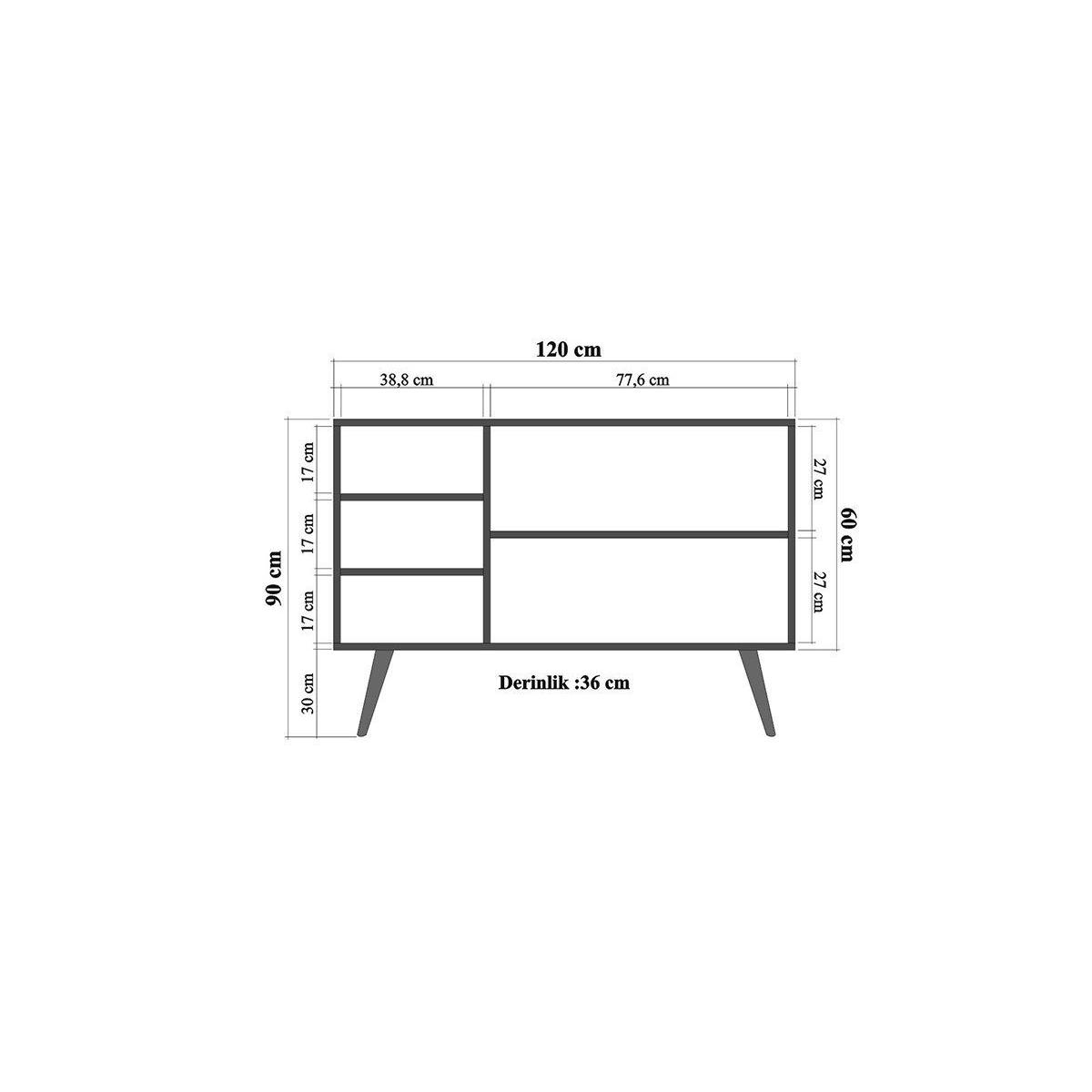 Mega Sideboard, Multicolour – image 8