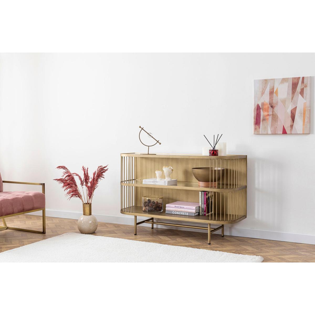 Leila Sideboard, Brass – image 3