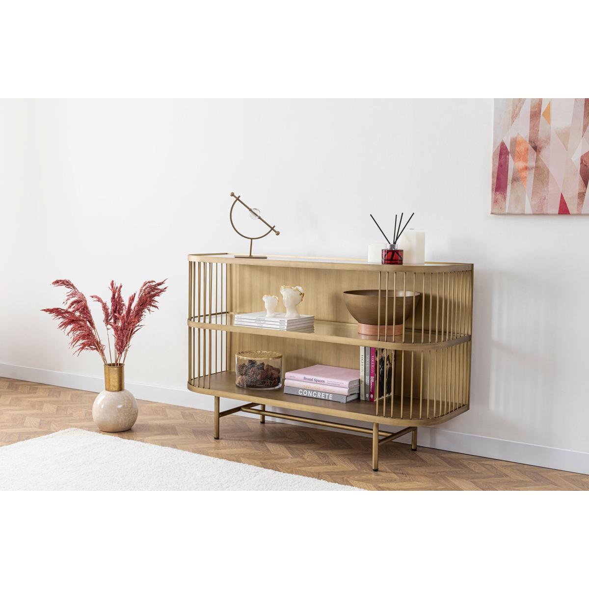 Leila Sideboard, Brass – image 5