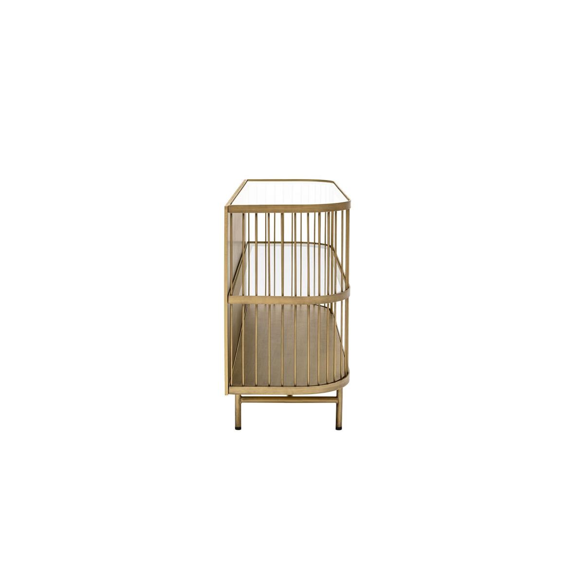 Leila Sideboard, Brass – image 8