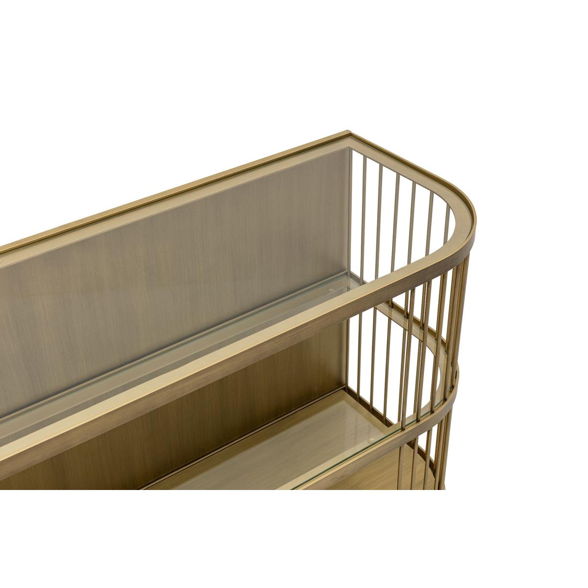 Leila Sideboard, Brass – image 9