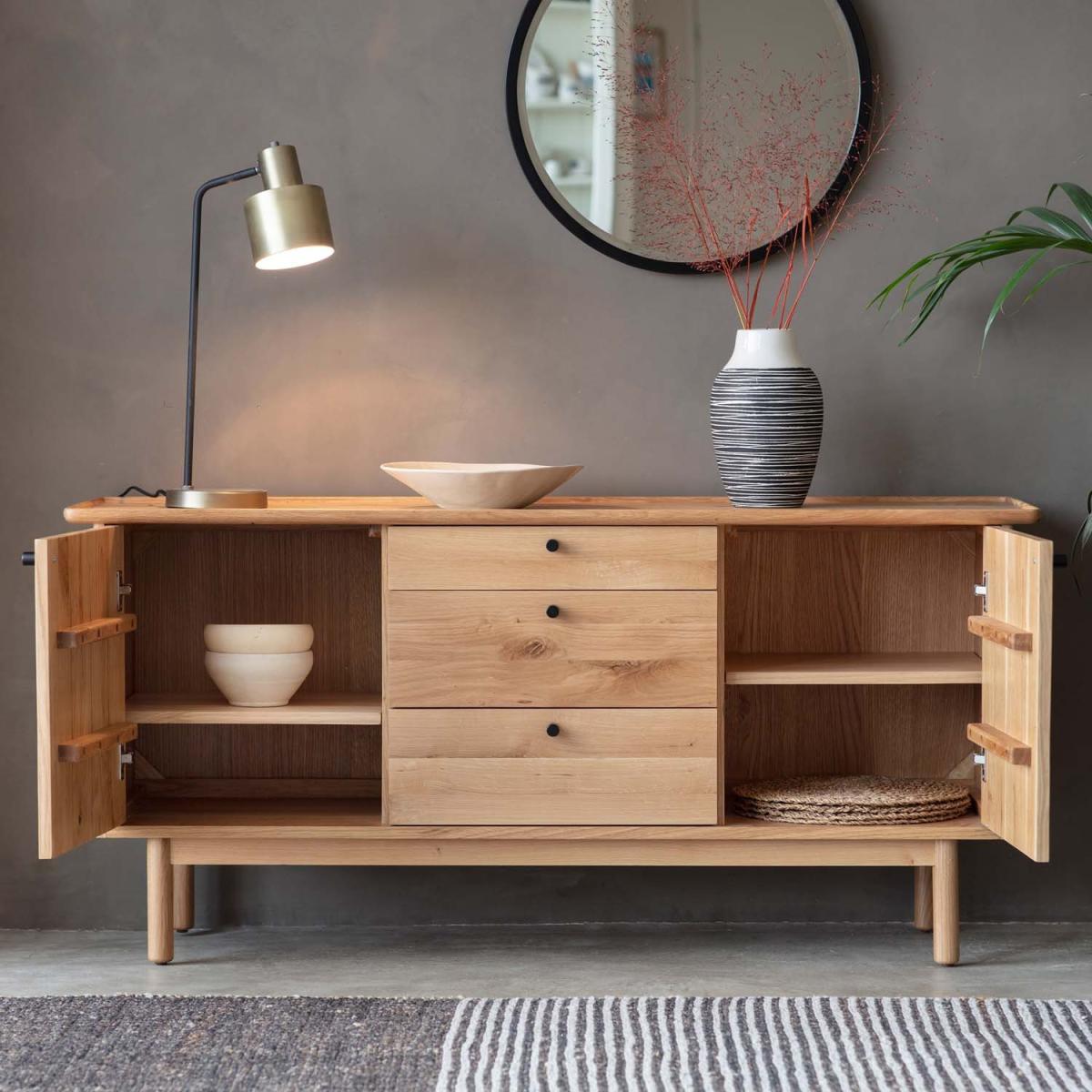Kendall 2 Door Three Drawer Sideboard – image 3