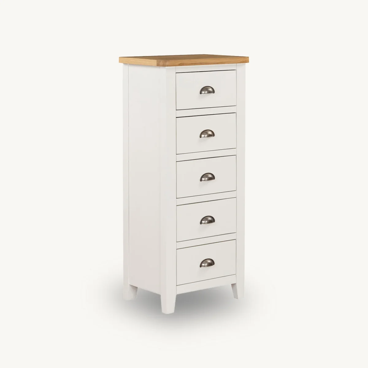 Witney 5 Drawer Narrow Chest of Drawers – image 2