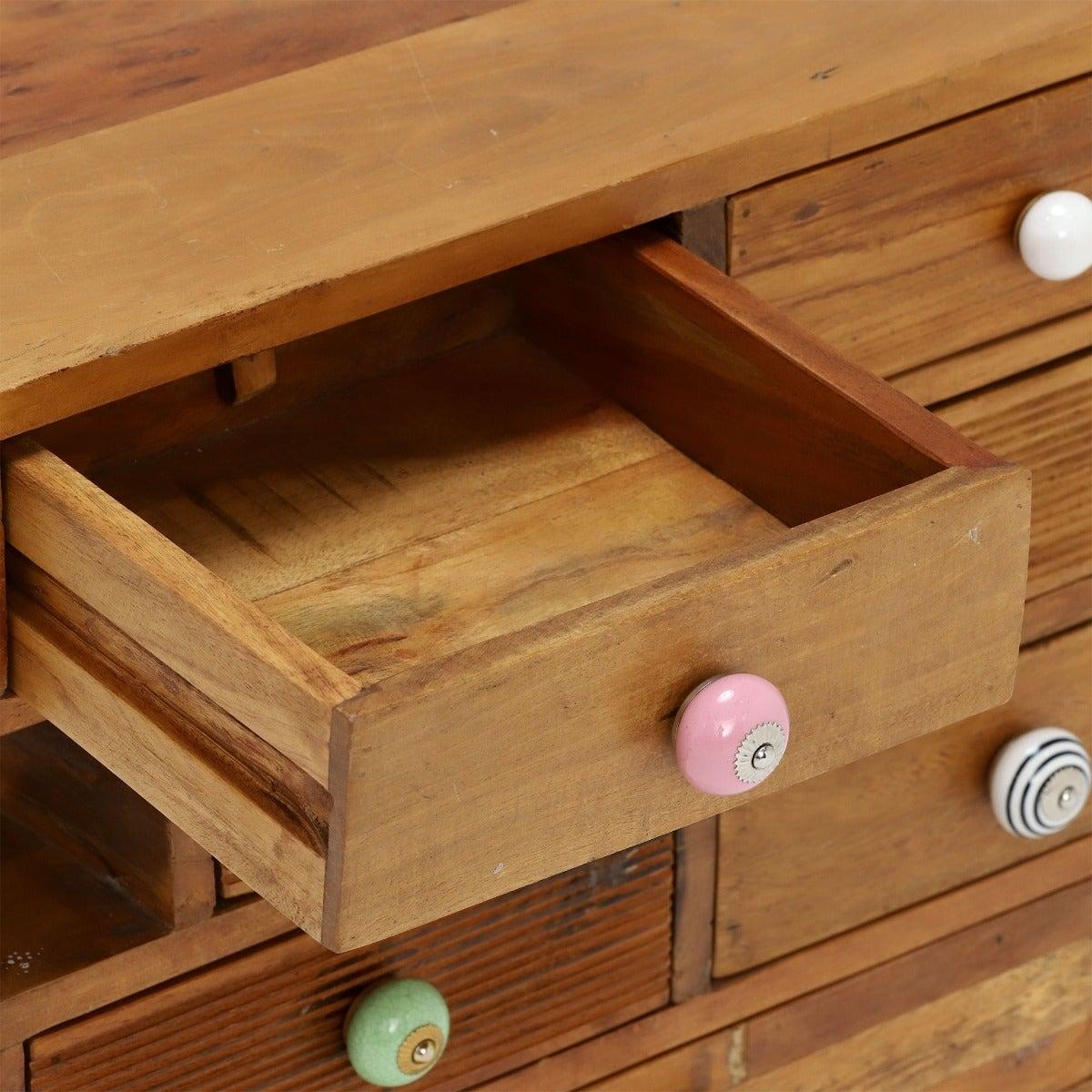 Little Tree Furniture Shimla 8 Chest of Drawers, Brown | Barker & Stonehouse – image 3