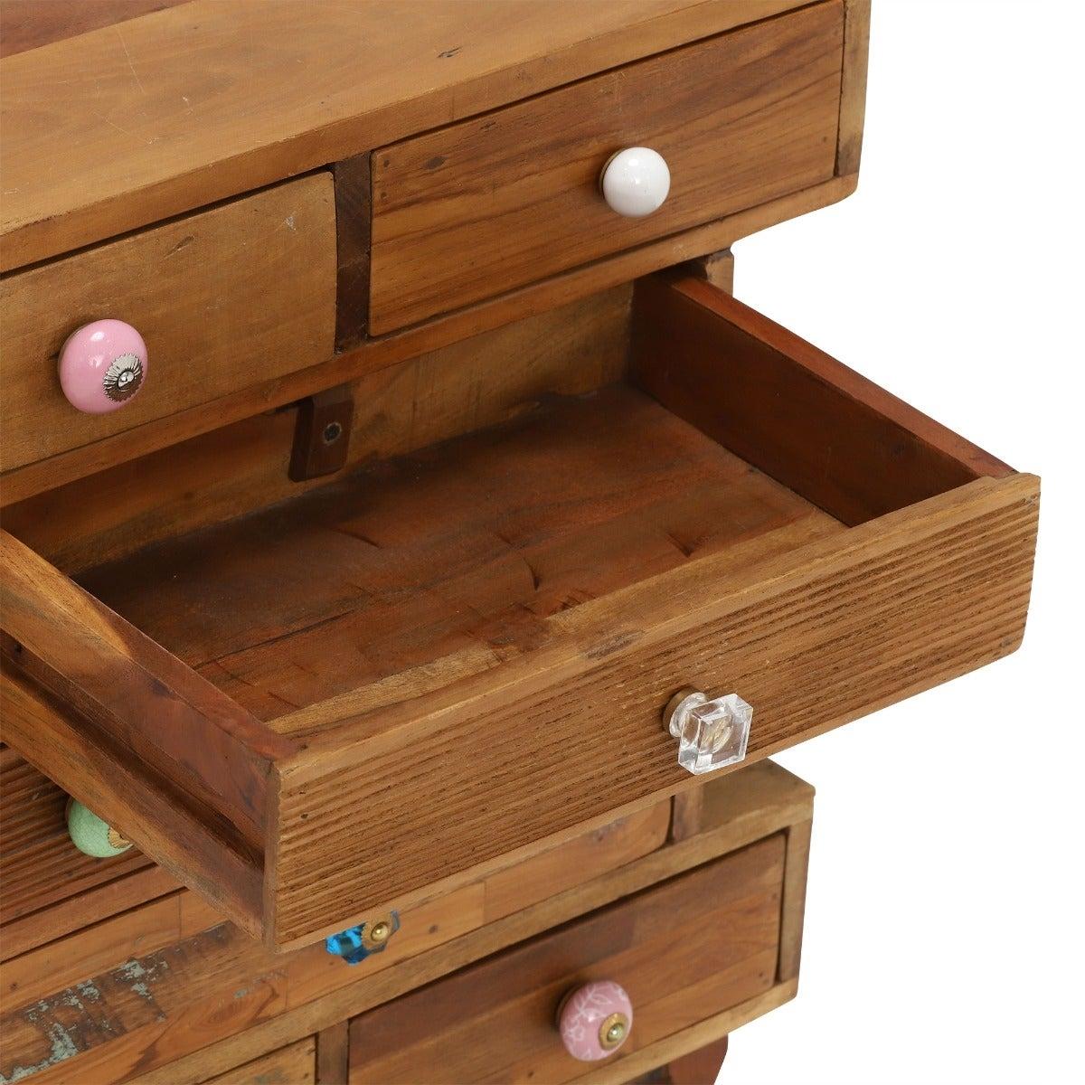 Little Tree Furniture Shimla 8 Chest of Drawers, Brown | Barker & Stonehouse – image 5
