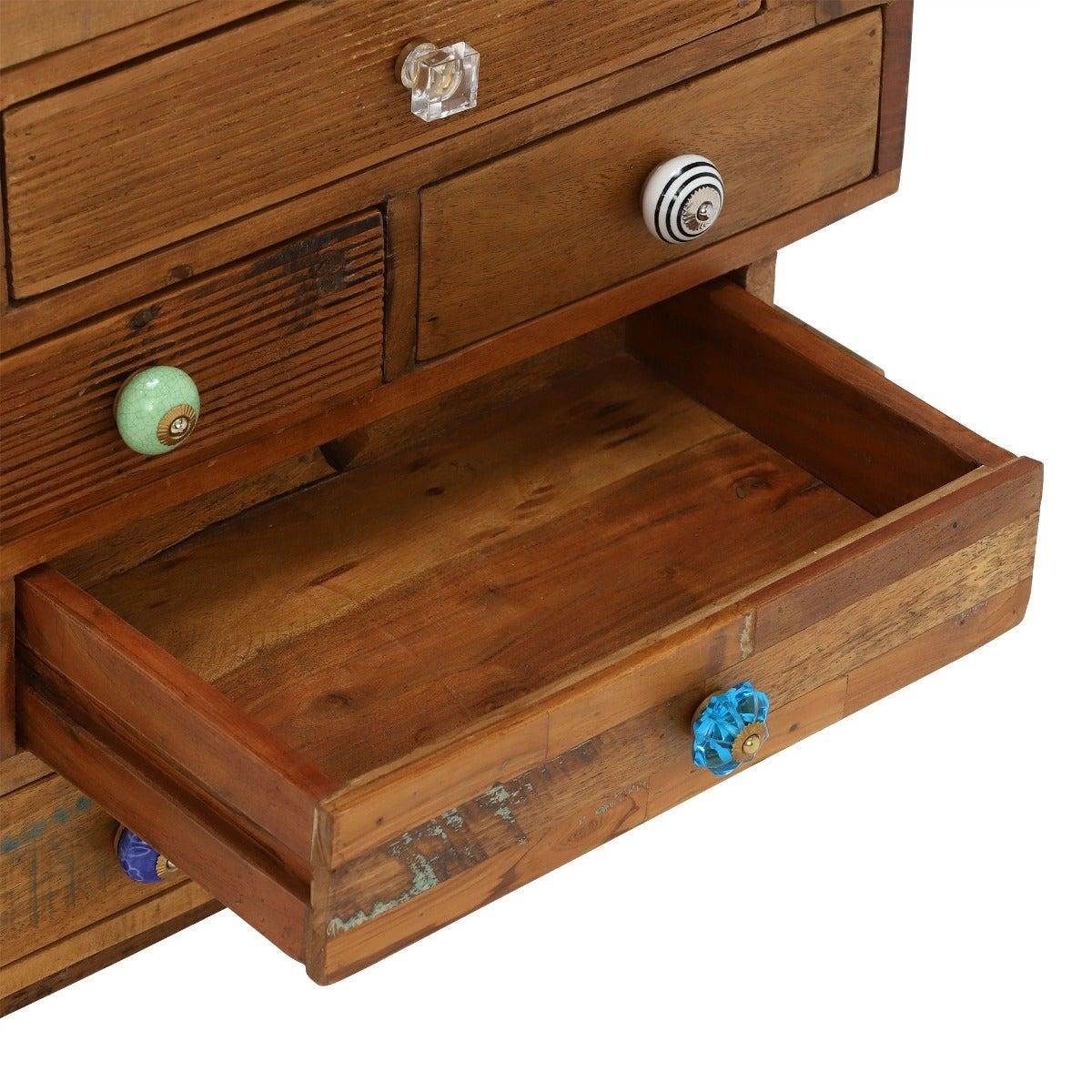 Little Tree Furniture Shimla 8 Chest of Drawers, Brown | Barker & Stonehouse – image 7