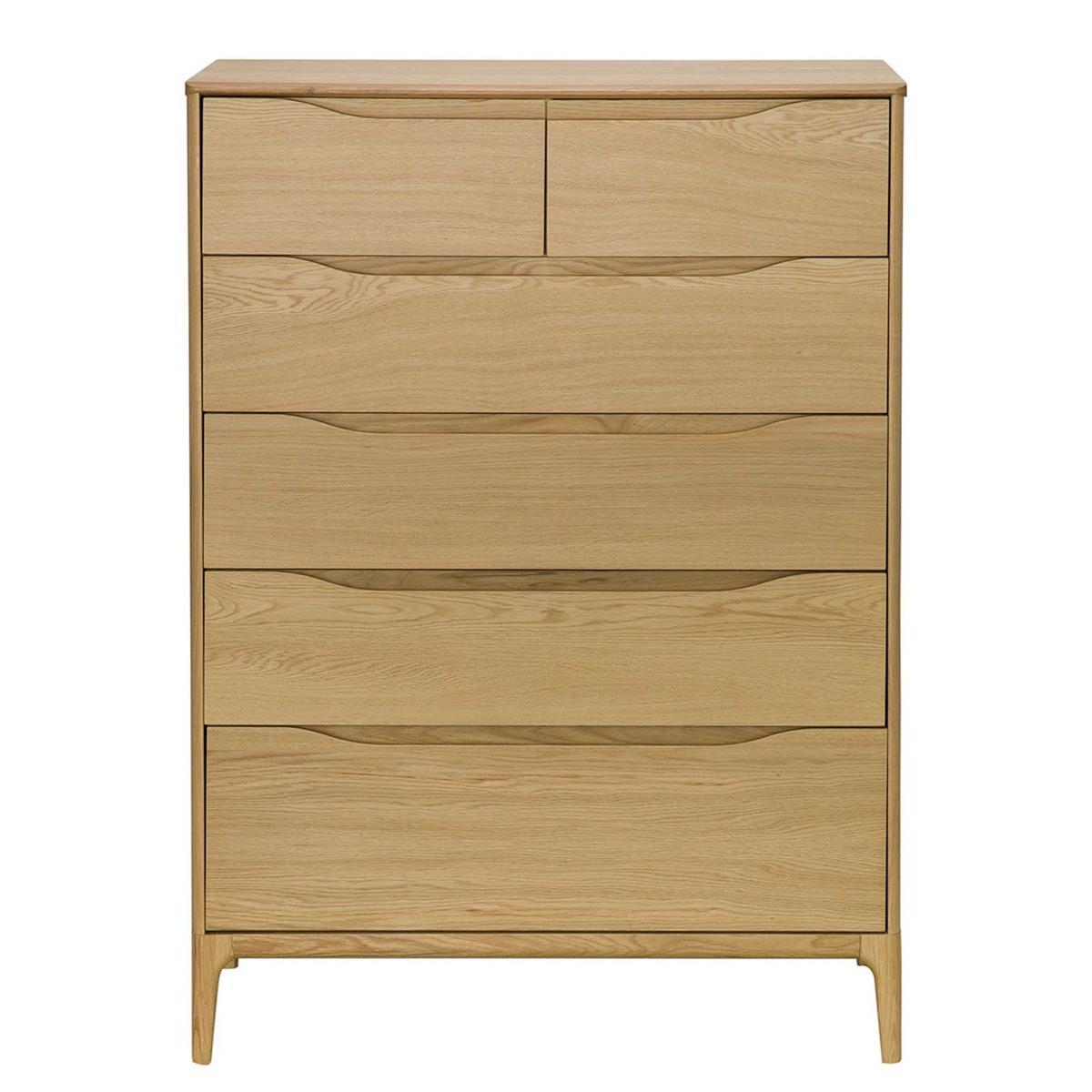 Ercol Rimini 6 Drawer Tall Wide Chest – image 3