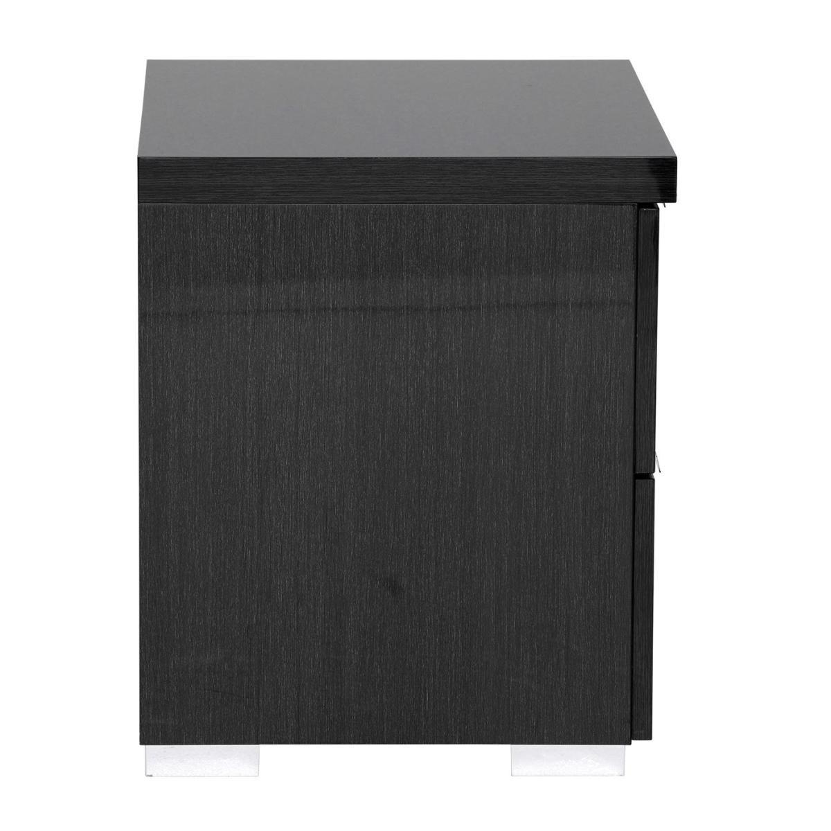 Versilia Nightstand, Grey Koto High Gloss – image 5
