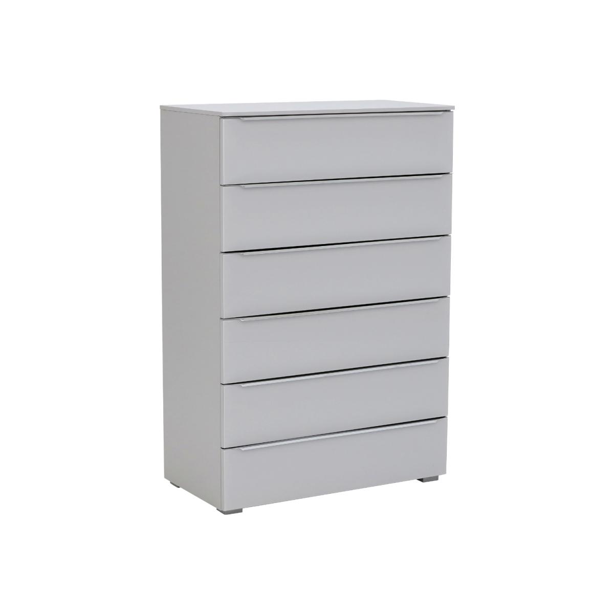 Nordkette 6 Drawer Wide Chest, Grey | Barker & Stonehouse – image 1