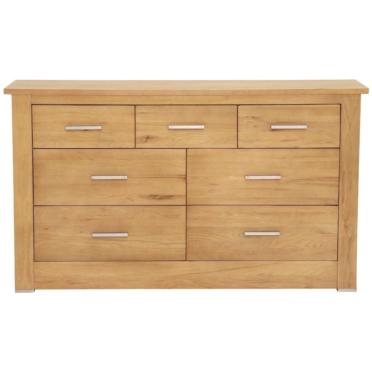 Ibex 3+4 Drawer Chest, Brown Oak Wood | Barker & Stonehouse – image 2