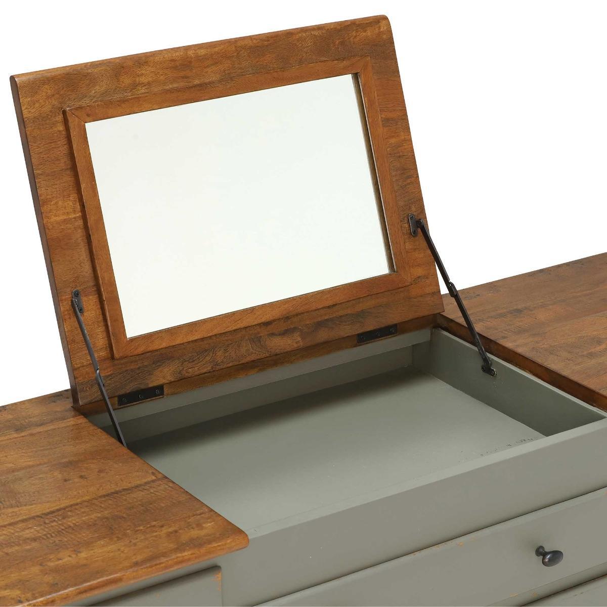 Maison 7 Drawer Chest with Jewellery Tray, Albany and Moss Grey – image 5