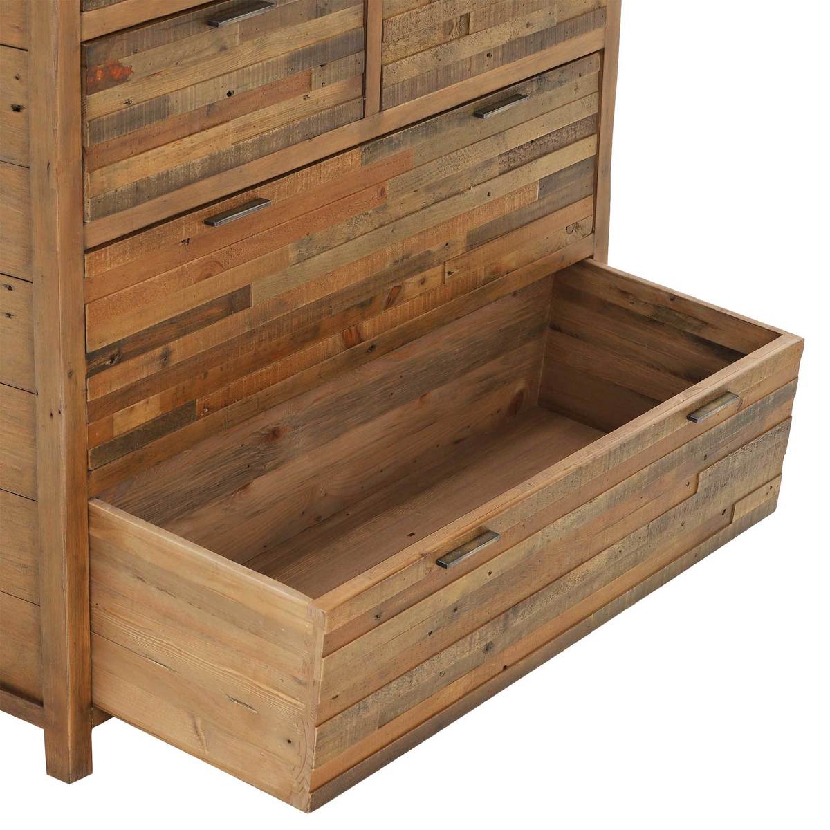Charlie Reclaimed Wood 6 Drawer Chest Cabinet – image 6