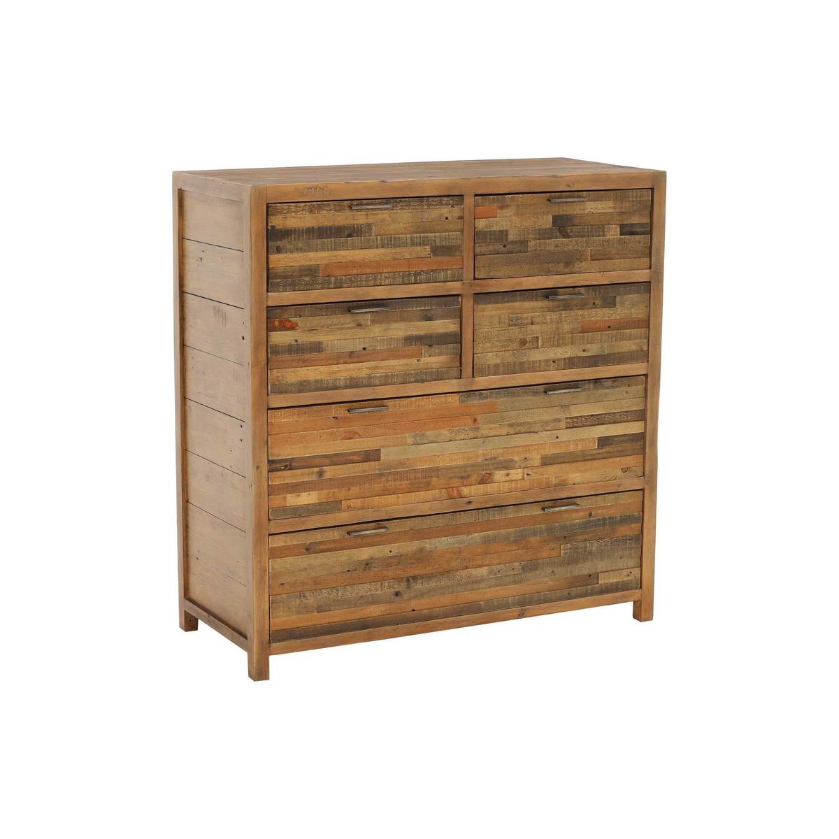 Charlie Reclaimed Wood 6 Drawer Chest Cabinet – image 2