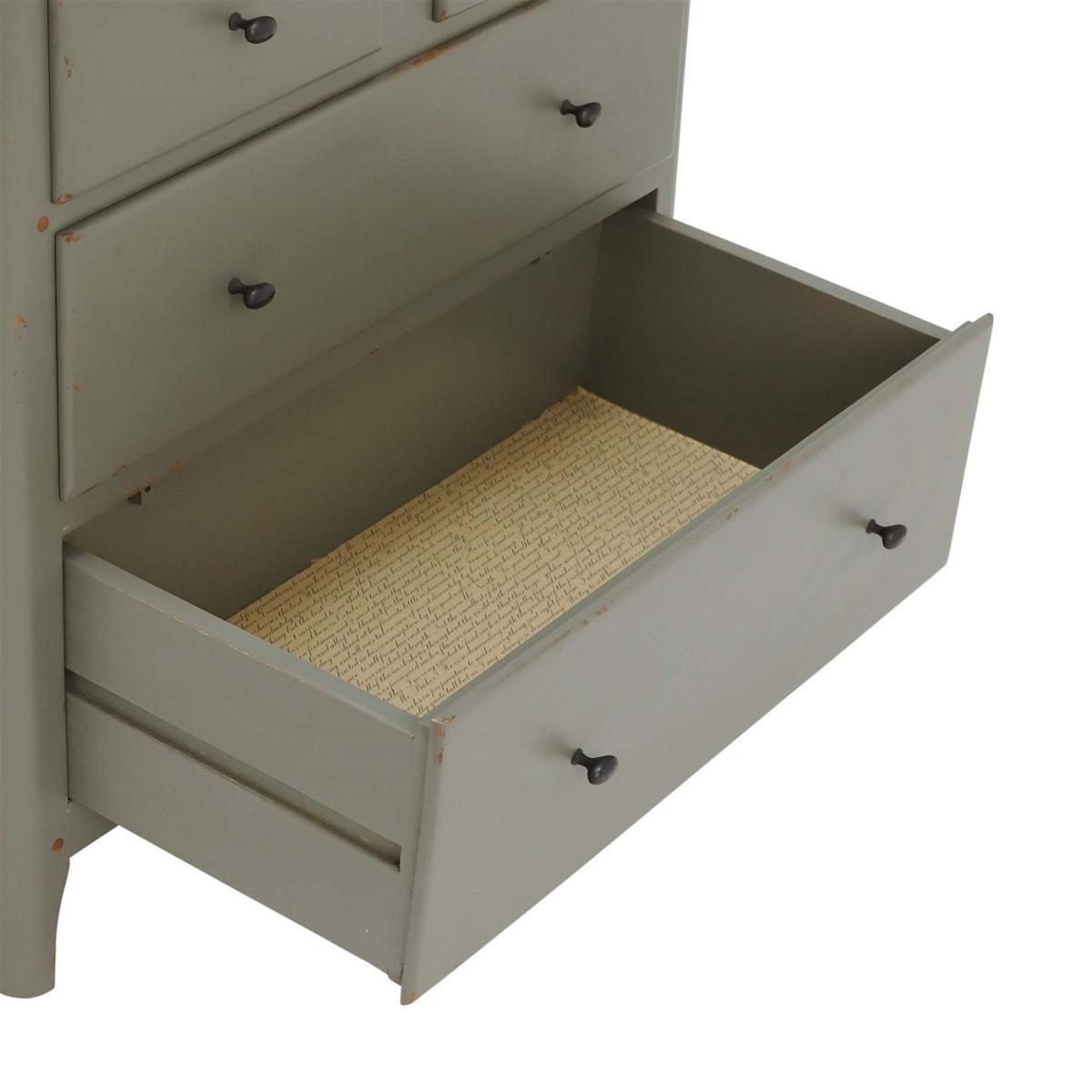 Maison 4 Drawer Chest, Albany and Moss Grey – image 6