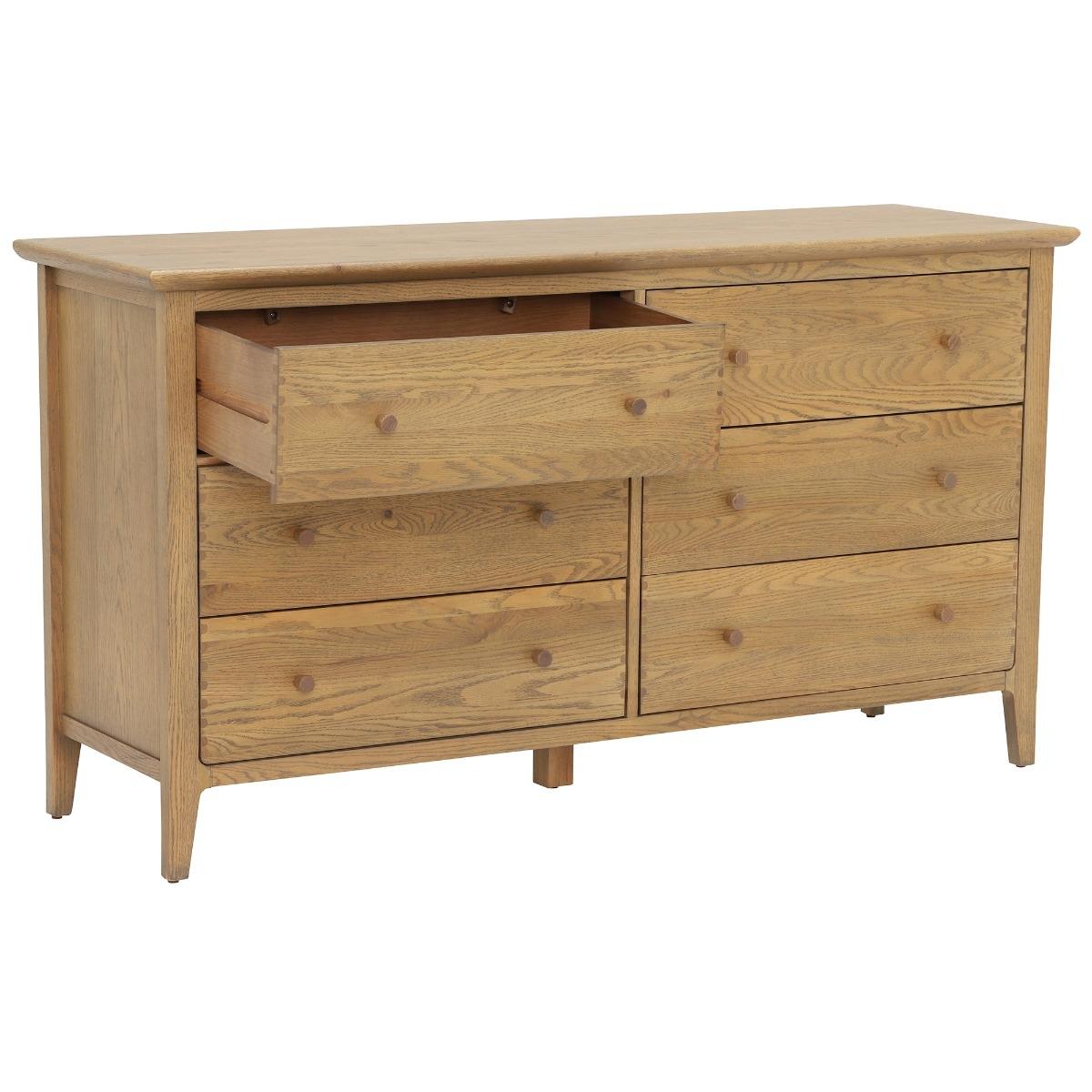 Runswick 6 Drawer Chest, 776 Oak Wood | Barker & Stonehouse – image 3
