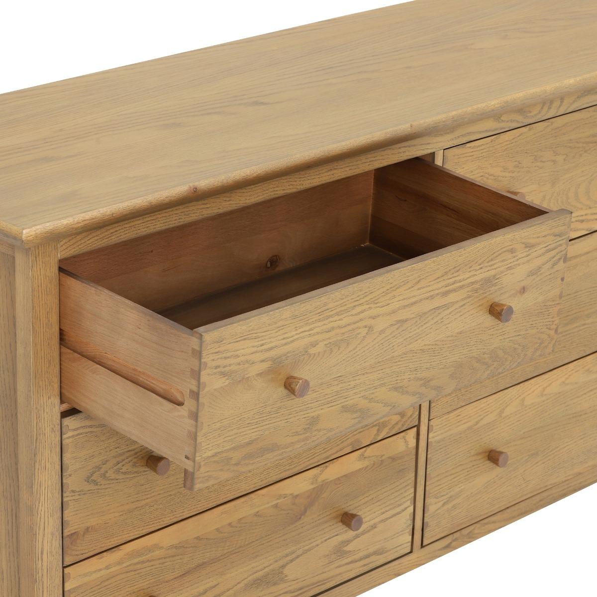 Runswick 6 Drawer Chest, 776 Oak Wood | Barker & Stonehouse – image 4