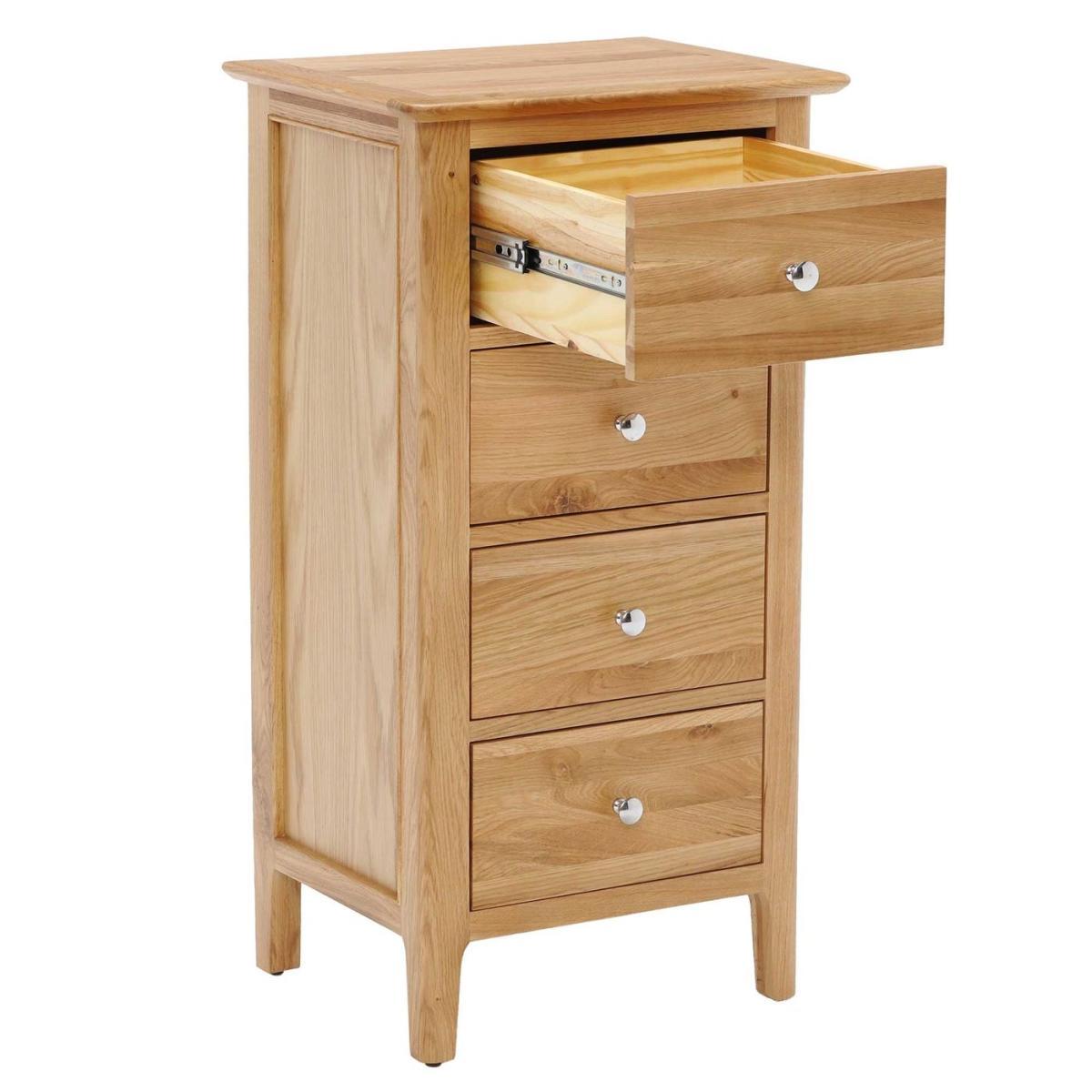 Martello 4 Drawer Narrow Chest – image 3