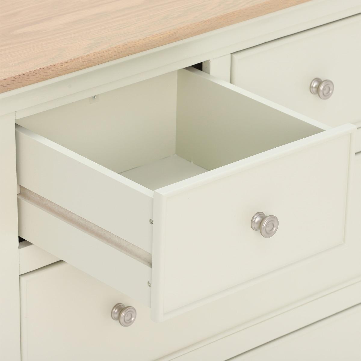 Staithes 2+2 Chest, Oak and Ecru – image 5