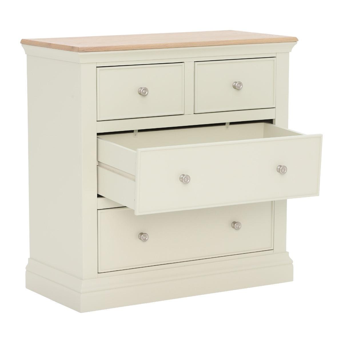 Staithes 2+2 Chest, Oak and Ecru – image 6