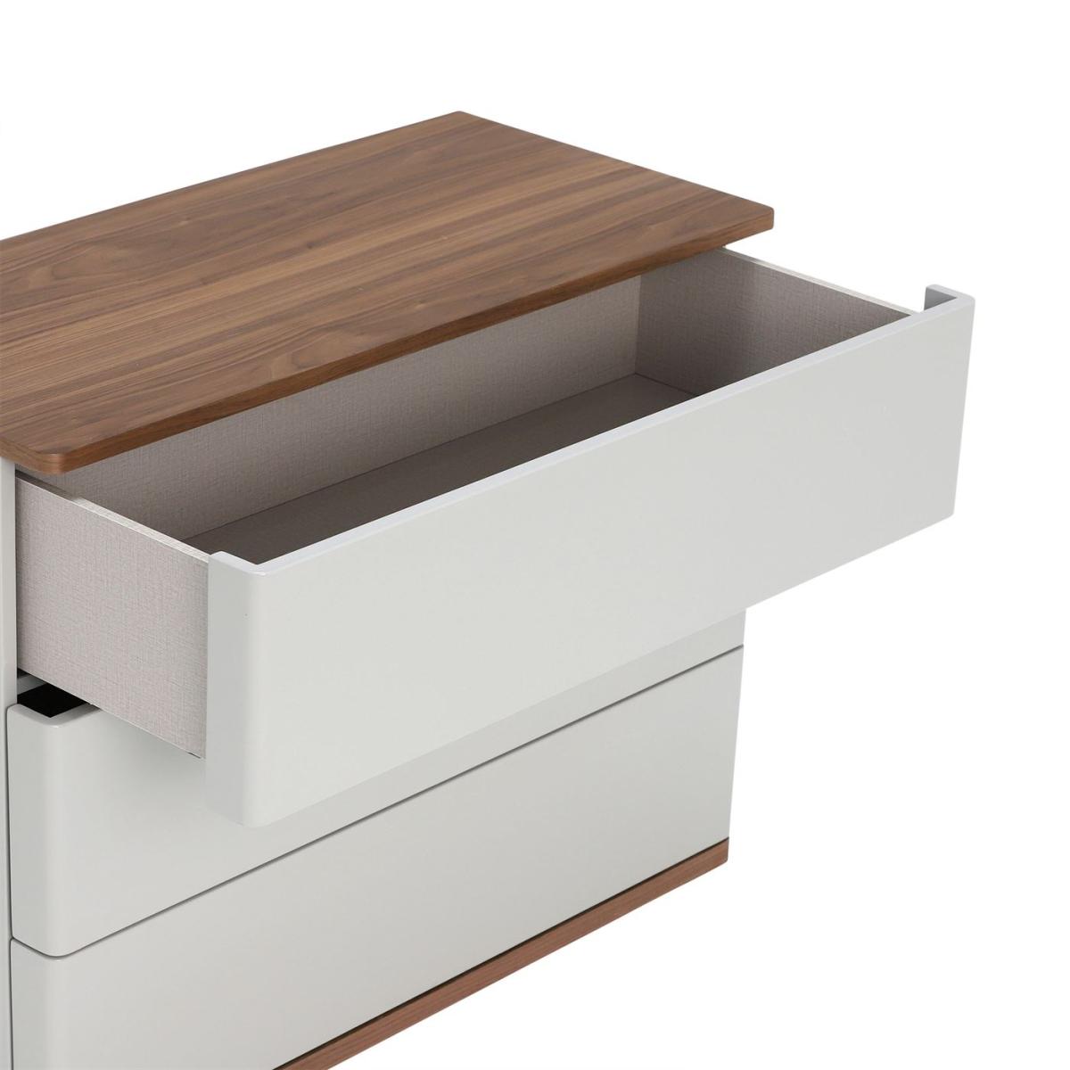 Vivika 3 Drawer Chest, Grey Wood | Barker & Stonehouse – image 4