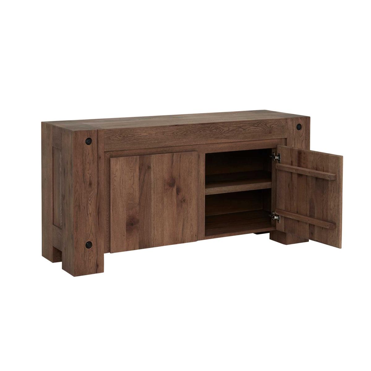 Pure Furniture Salem 2 Door Dresser, Brown | Barker & Stonehouse – image 4