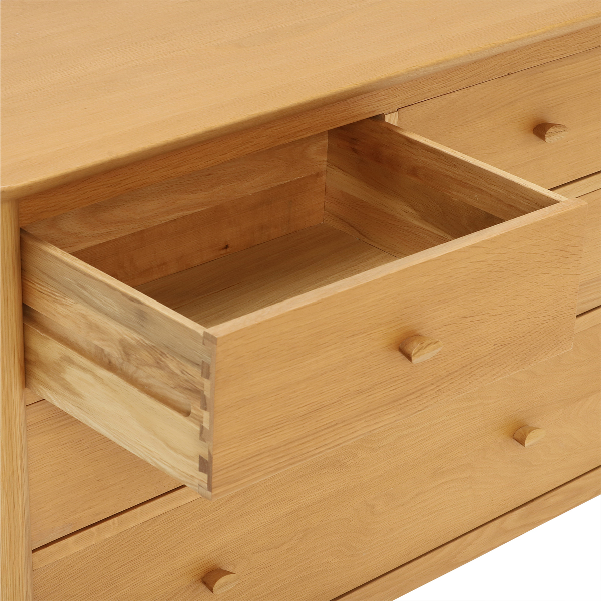 Ercol Teramo 5 Drawer Wide Chest, Oak – image 5