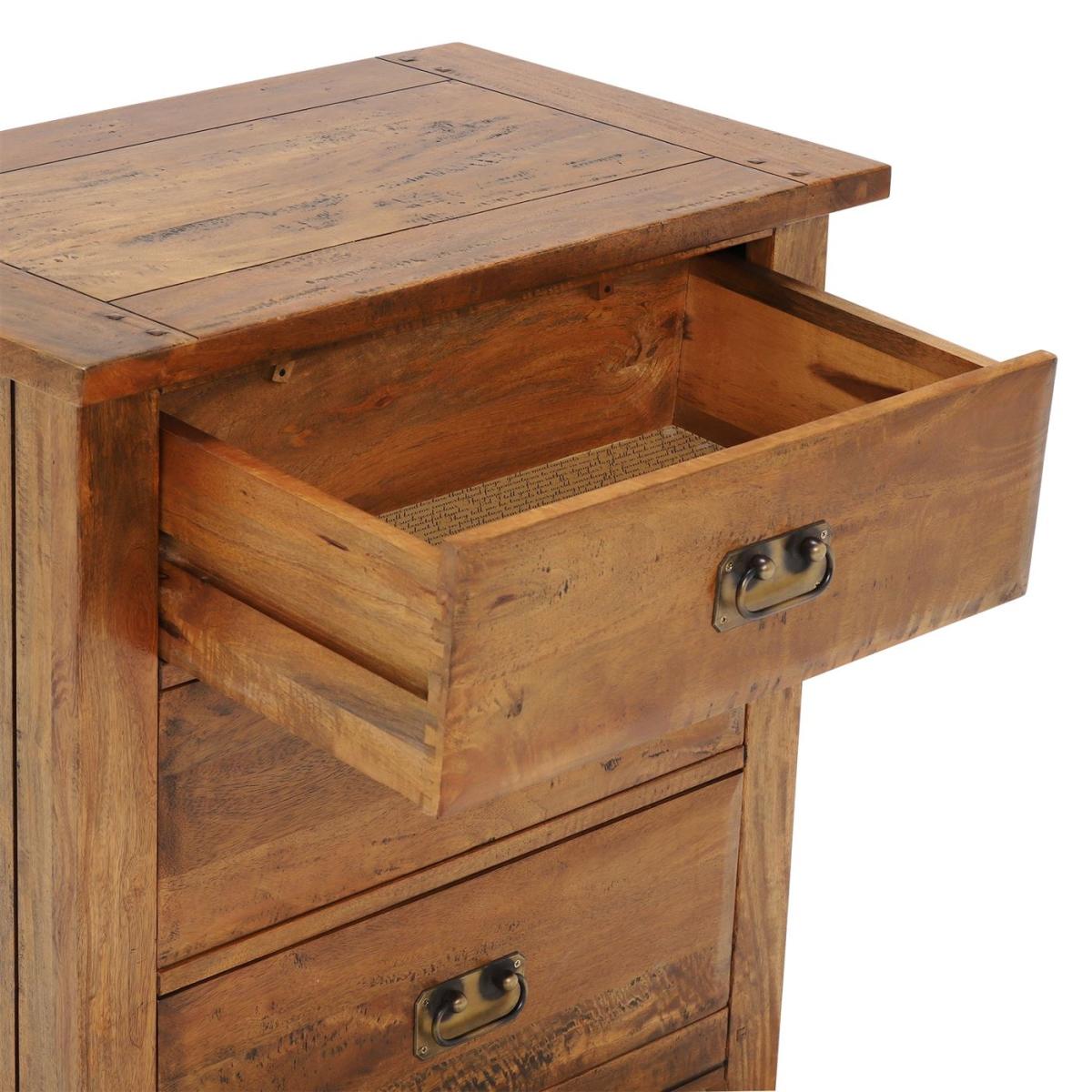 New Frontier Mango Wood 3 Drawer Chest | Barker & Stonehouse – image 4