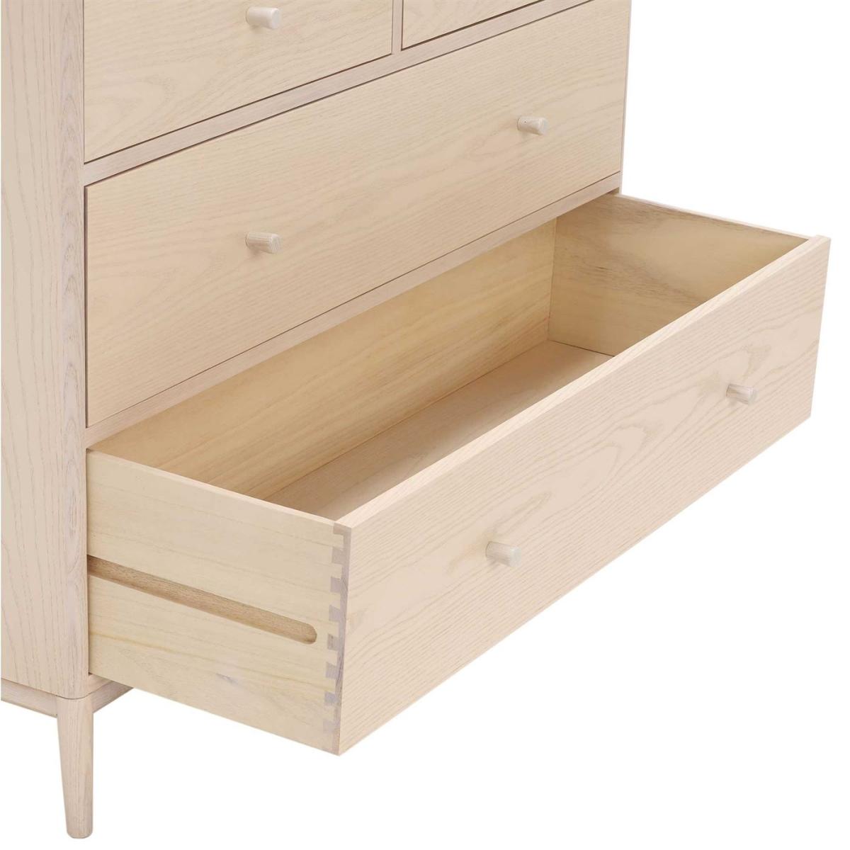 Ercol Salina 4 Drawer Wide Chest Wood | Barker & Stonehouse – image 4