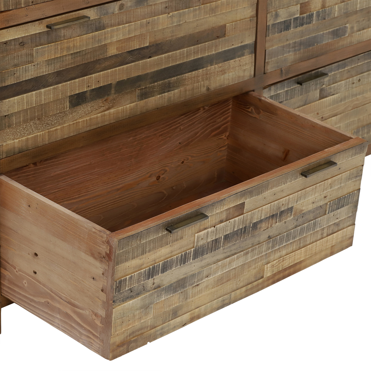 Charlie Reclaimed Wood 7 Drawer Dresser - Sideboard – image 6