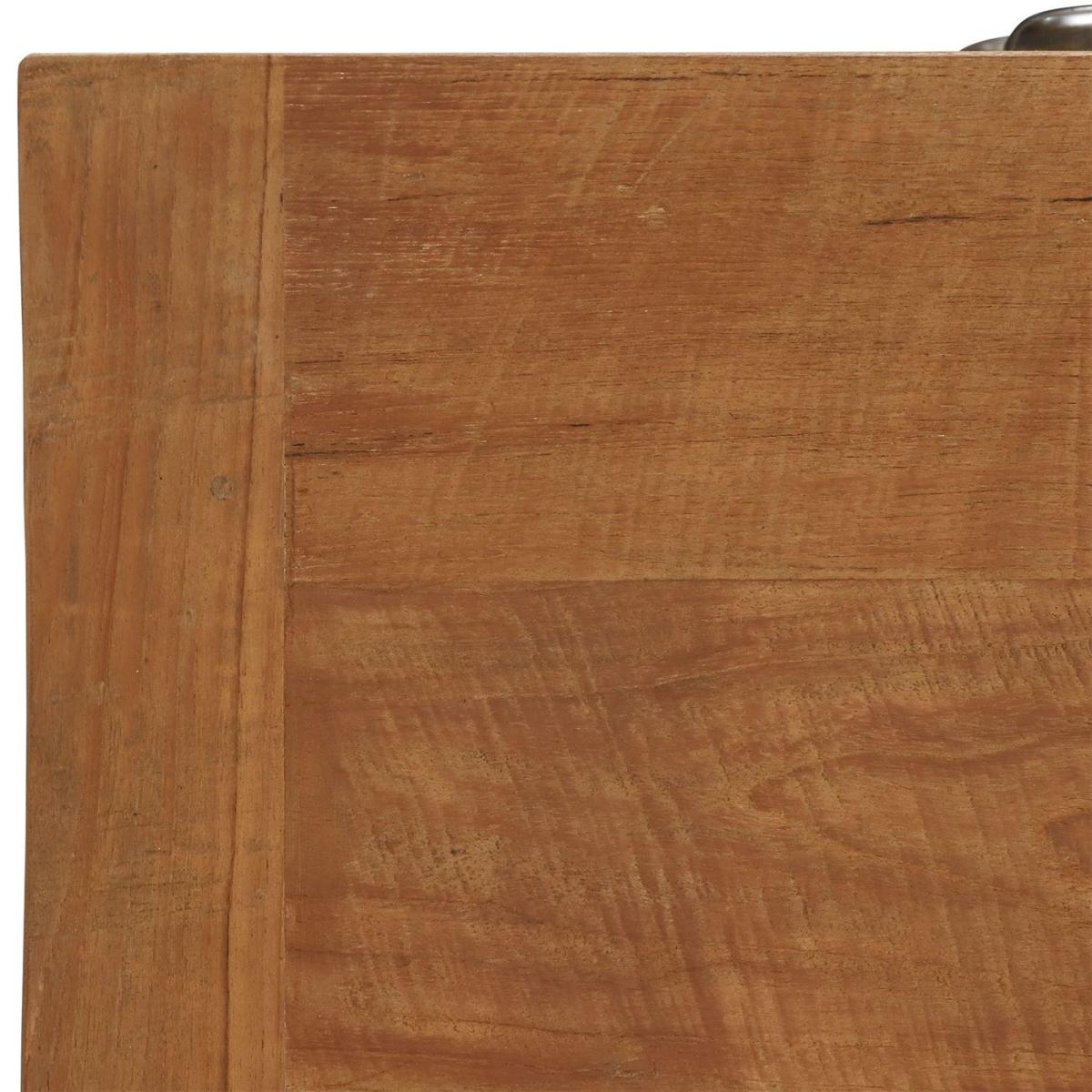 Tambora 5 Drawer Tallboy Dresser, Brown Wood | Barker & Stonehouse – image 5