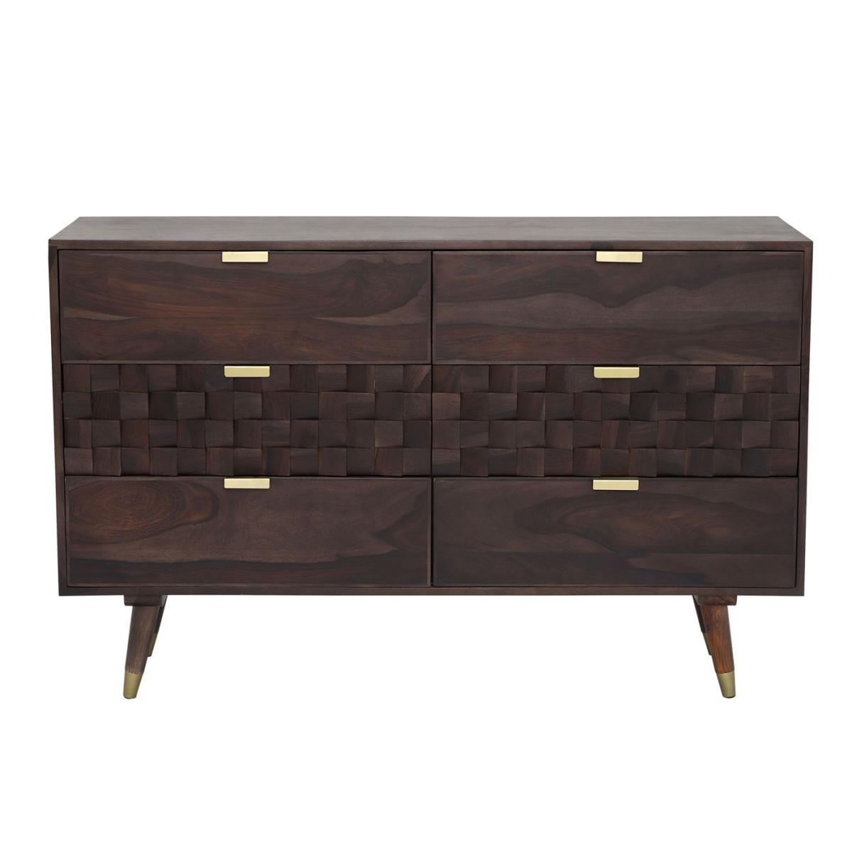 Kora 6 Drawer Wide Chest, 776 Wood | Barker & Stonehouse – image 2