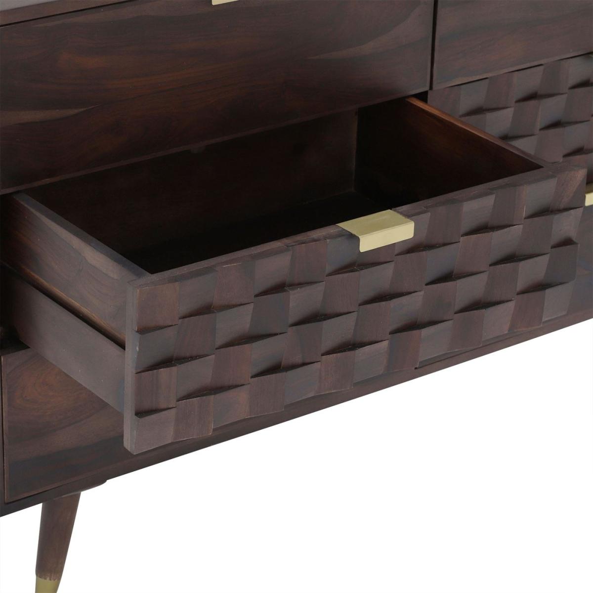 Kora 6 Drawer Wide Chest, 776 Wood | Barker & Stonehouse – image 6