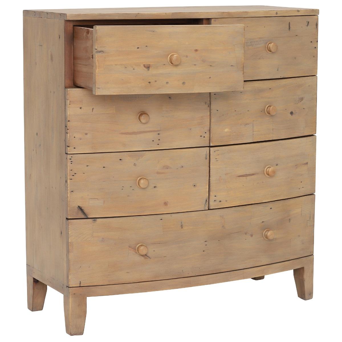 Lewes Reclaimed Wood 7 Drawer Chest, 776 | Barker & Stonehouse – image 3