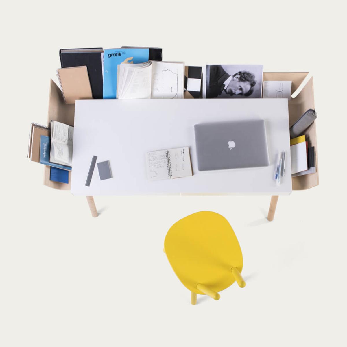 Ash 2 Drawer My Writing Desk – image 9