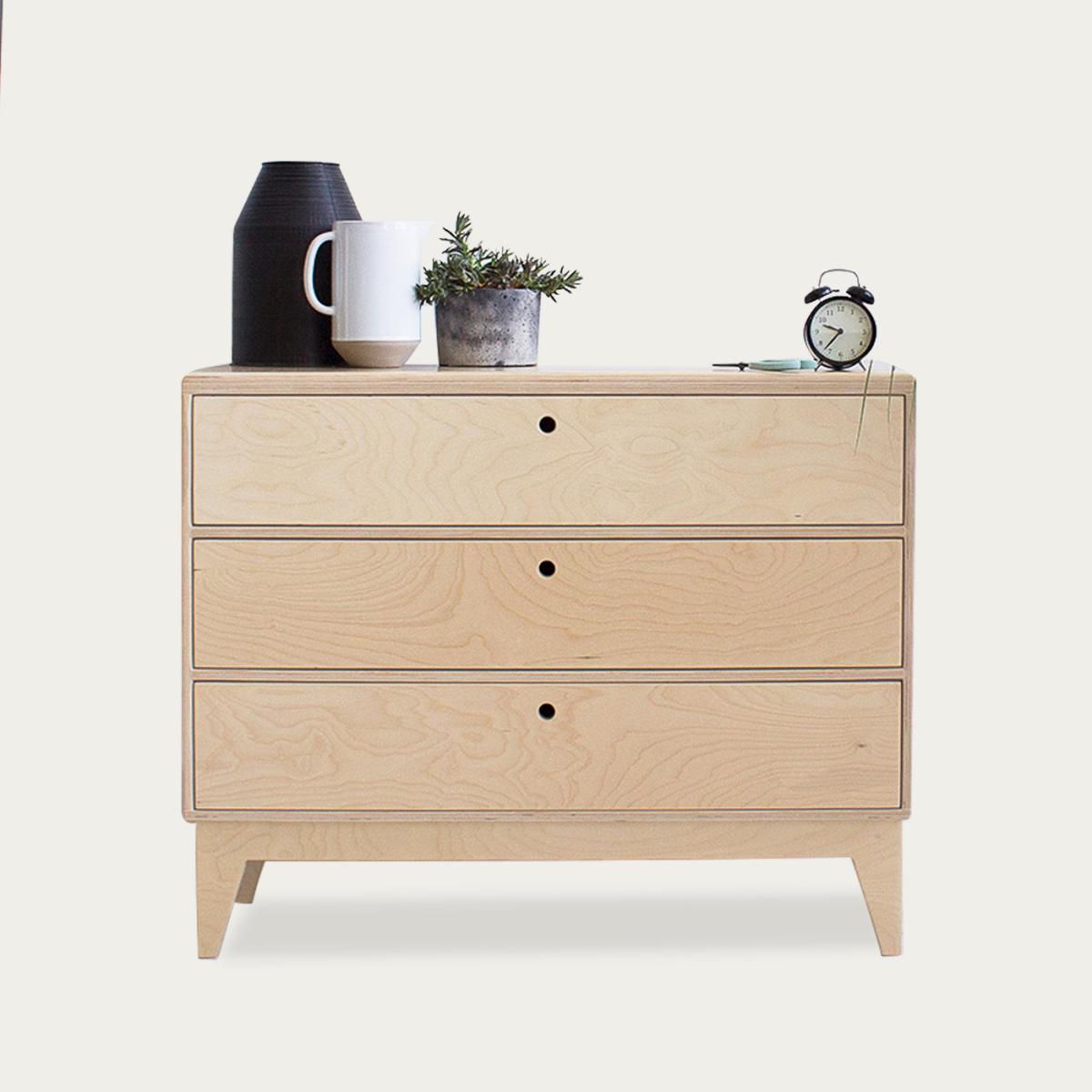 Natural Seal Chest Of Drawers