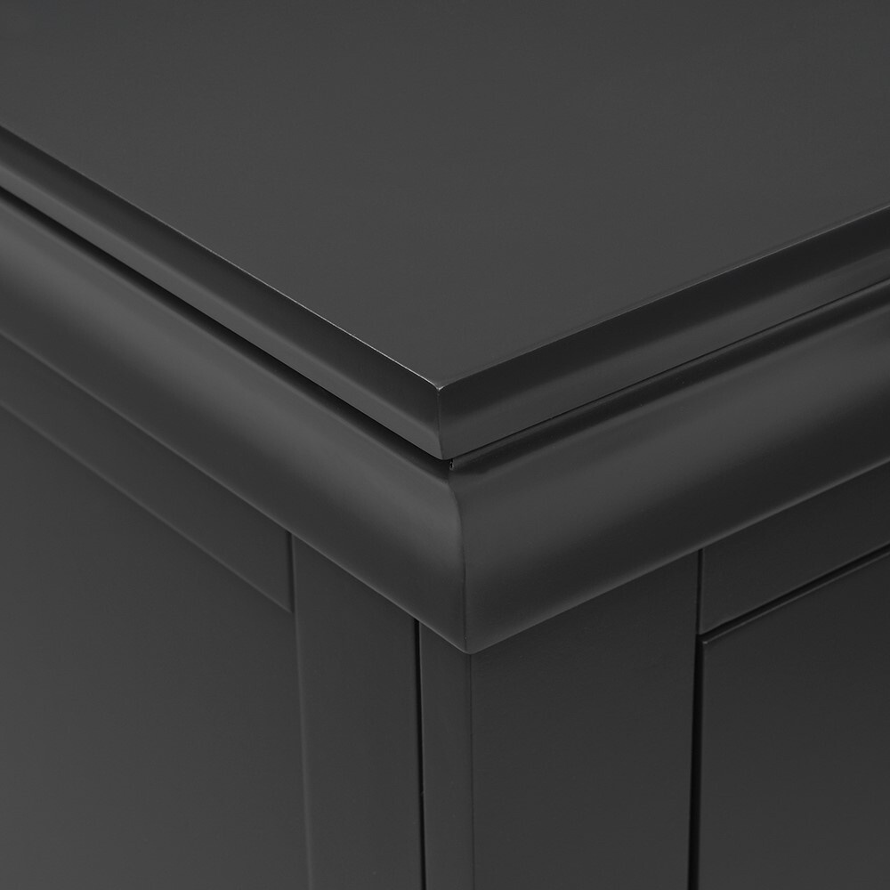 Chantilly Dusky Black NEW Tall 6 Drawer Chest – image 6