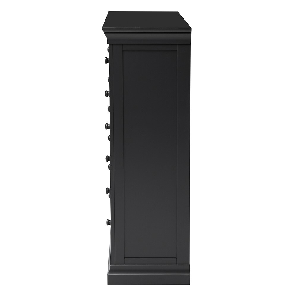Chantilly Dusky Black NEW Tall 6 Drawer Chest – image 9