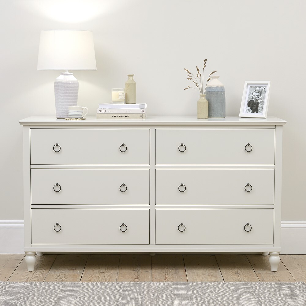 Wilmslow Pale Grey NEW 6 Drawer Chest – image 3