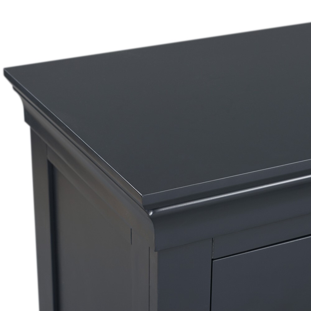 Chantilly Dusky Black 2 Over 3 Chest of Drawers – image 2