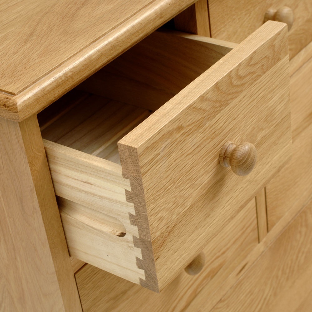 Appleby Oak 9 Drawer Chest – image 8