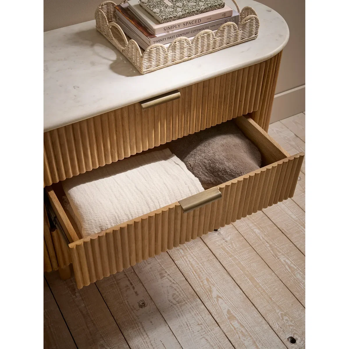 Maeva Fluted Chest Of Drawers – image 3