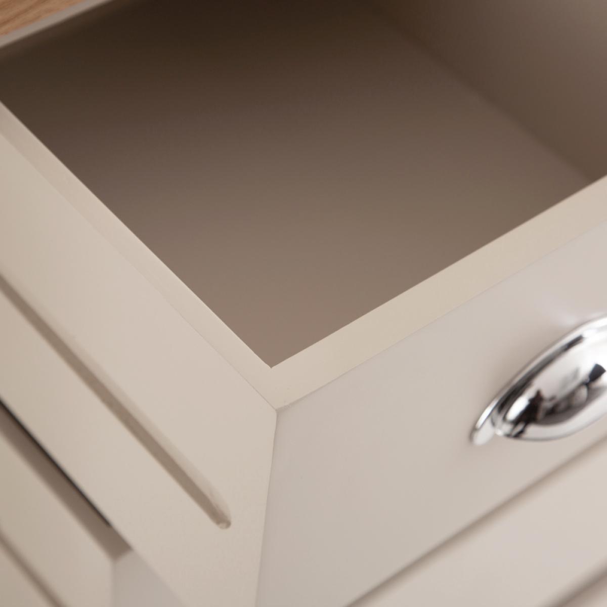 Chester Stone Painted Oak 2 Over 3 Chest – image 4