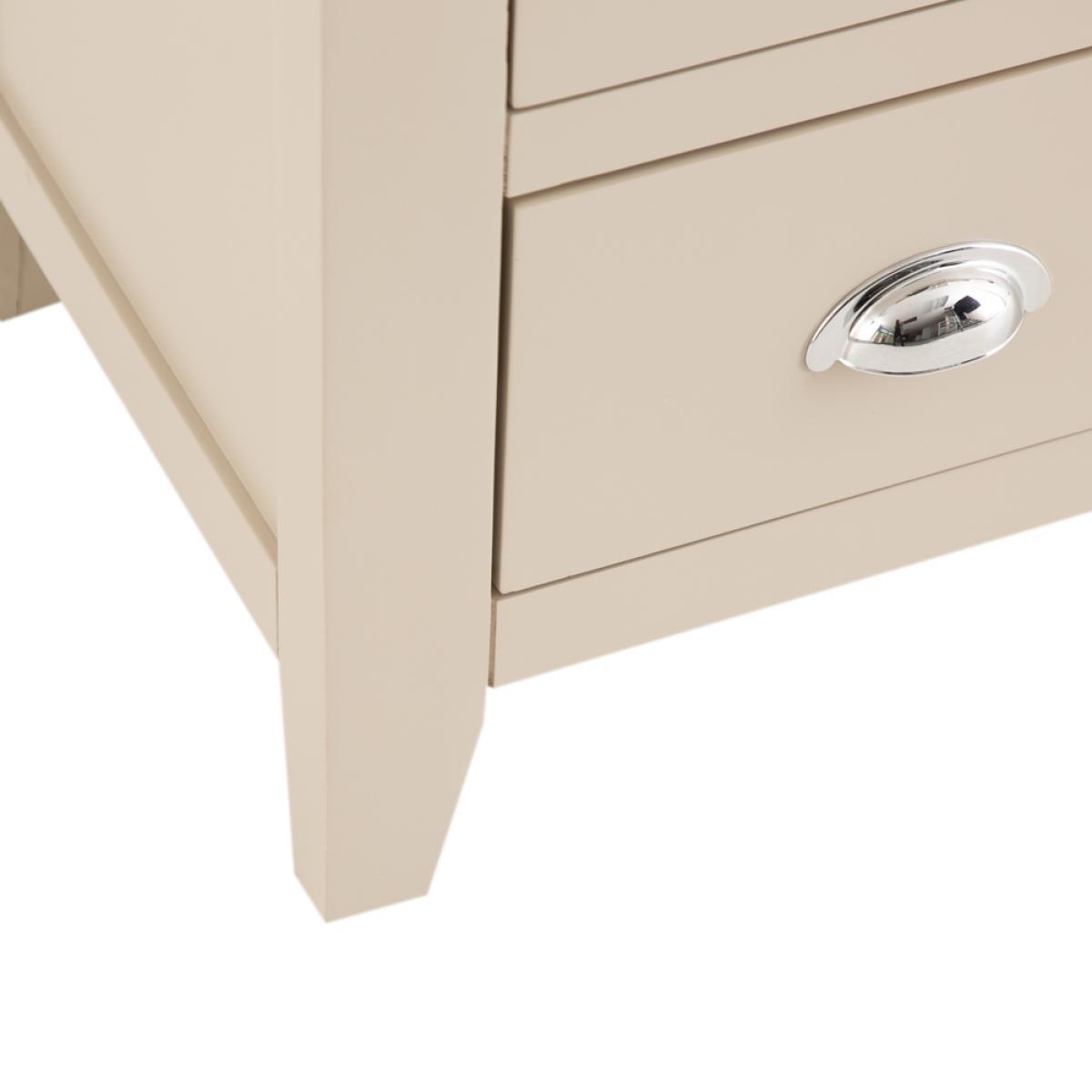 Chester Stone Painted Oak 2 Over 3 Chest – image 7