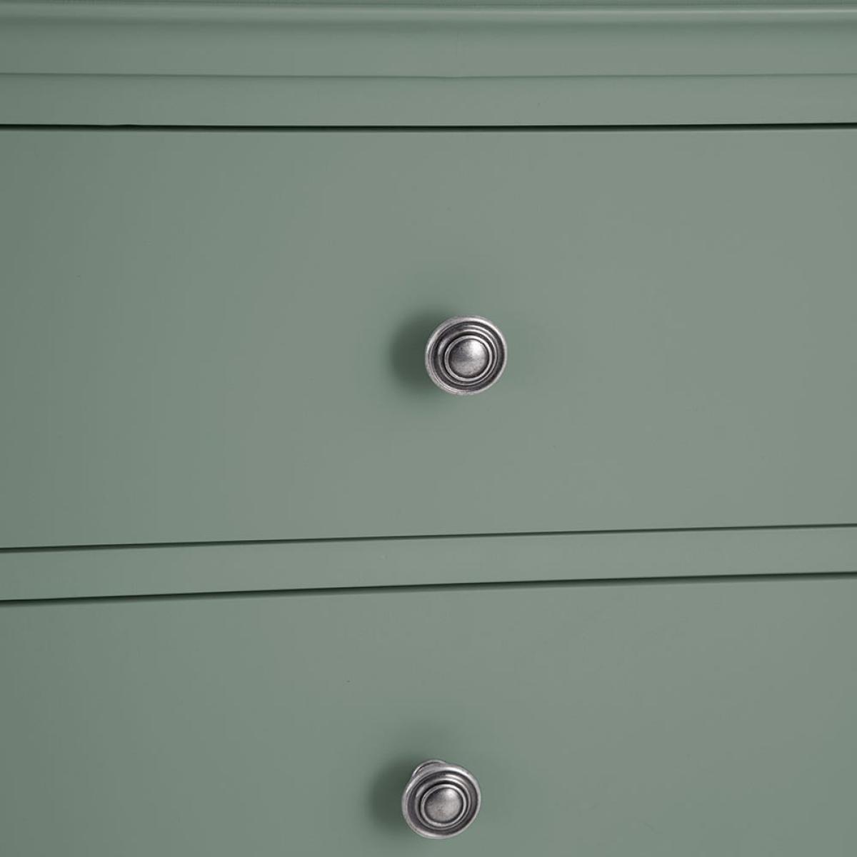 Florence Sage Green Painted Chest of 3 Drawers – image 7