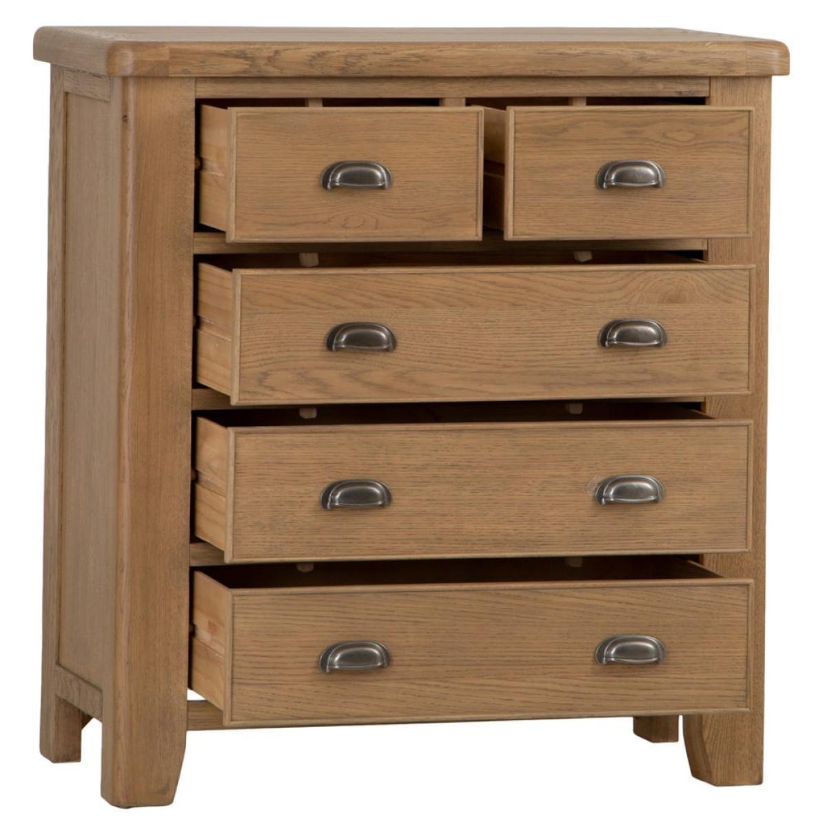 Wessex Smoked Oak 2 Over 3 Chest – image 3