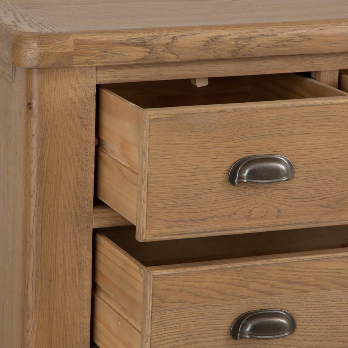 Wessex Smoked Oak 2 Over 3 Chest – image 5