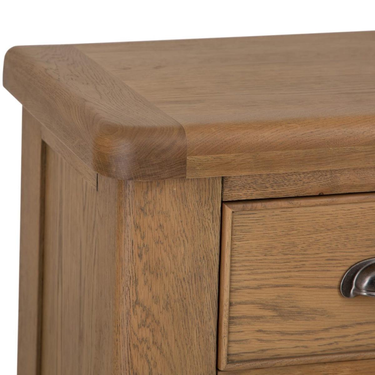 Wessex Smoked Oak 4 Drawer Tallboy – image 4