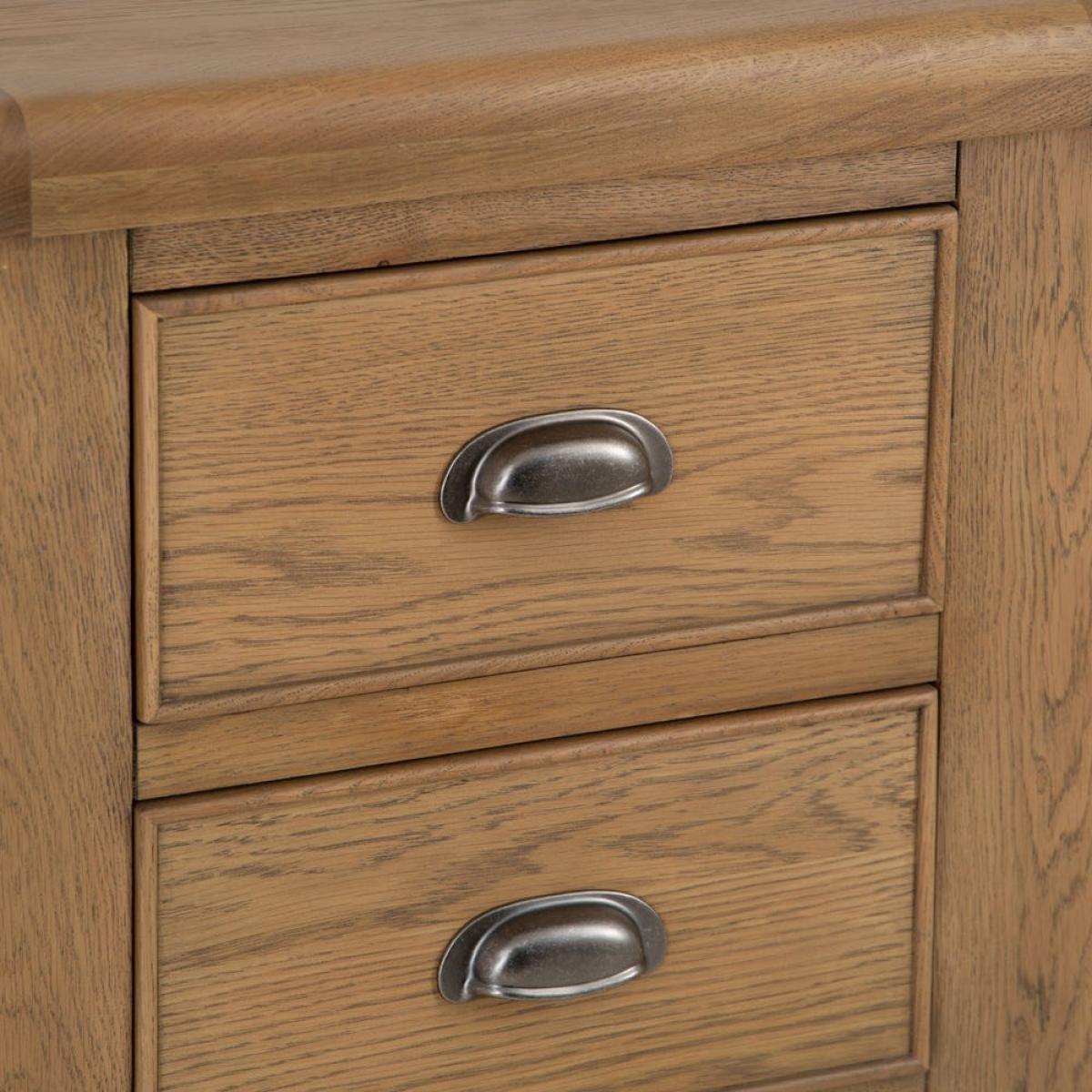 Wessex Smoked Oak 4 Drawer Tallboy – image 9